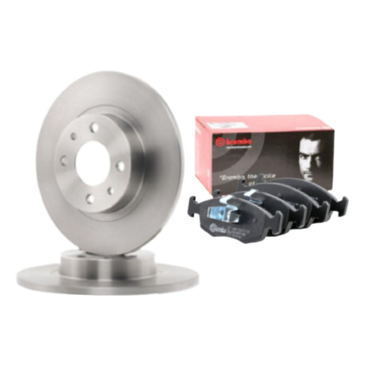 KIT DISCHI + PASTIGLIE FRENO BREMBO FIAT PANDA 312 LANCIA YPSILON 312 12 BENZINA