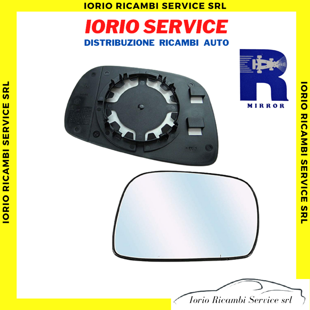 PIASTRA SPECCHIO TERMICO DESTRO OPEL AGILA SUZUKI WAGON R 2002>2008 VETRO
