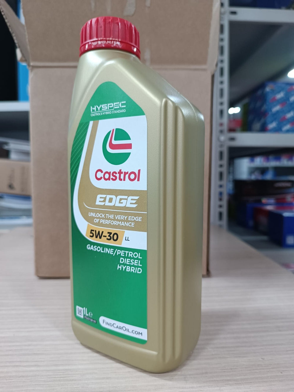 4 LITRI OLIO MOTORE CASTROL EDGE 5W30 LL BENZINA - DIESEL - HYBRID - ACEA C3