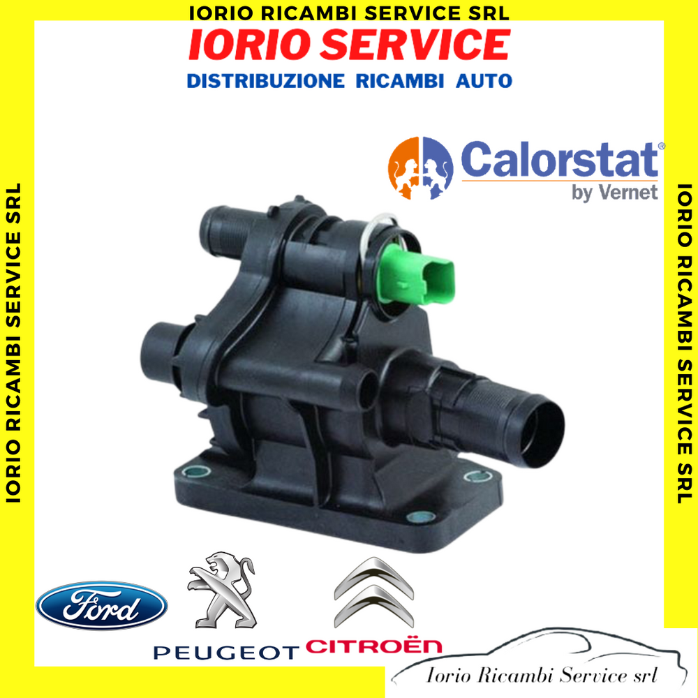 TERMOSTATO VALVOLA TERMOSTATICA FORD FIESTA V VI C3 PEUGEOT 206 207 1.4 HDI EUR4