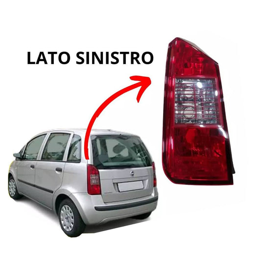FARO FANALE POSTERIORE SINISTRO SX FIAT IDEA BIANCO E ROSSO RESTYLING DAL 2006