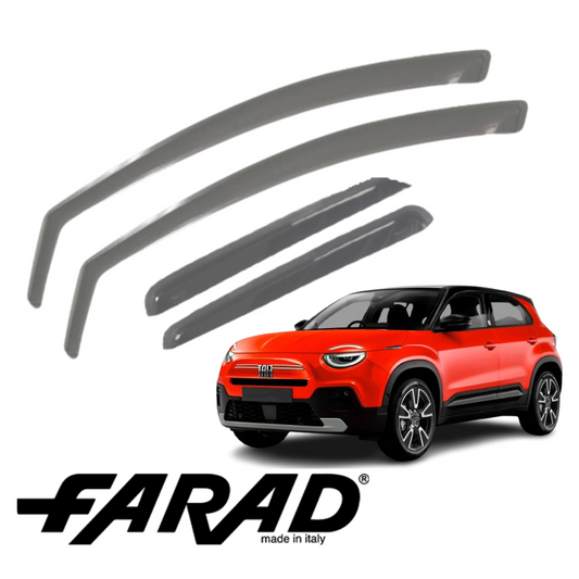 DEFLETTORI ARIA ANT.+ POST. PER FIAT 600 DAL 2023 FARAD fumè ANTITURBO ANTIVENTO