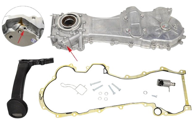POMPA OLIO MOTORI FIAT 1300 MULTIJET COMPLETA CON  SENSORE EURO 5