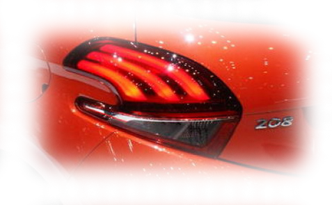 FARO FANALE POSTERIORE STOP CON LED SINISTRO PEUGEOT 208 RESTYLING 2015>2019