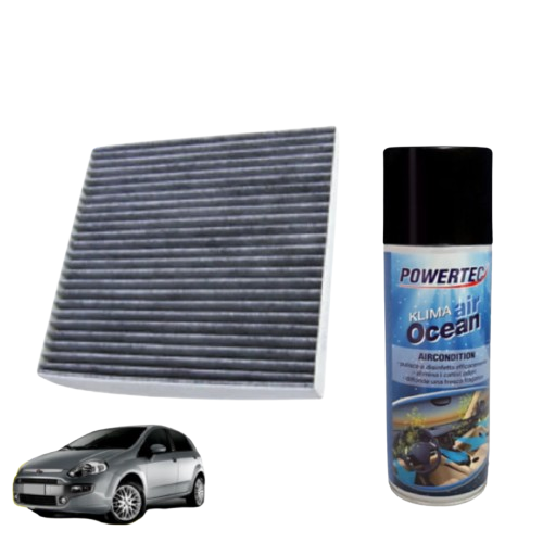 FILTRO ABITACOLO ANTIPOLLINE FIAT GRANDE PUNTO EVO ALFA MITO + IGIENIZZANTE