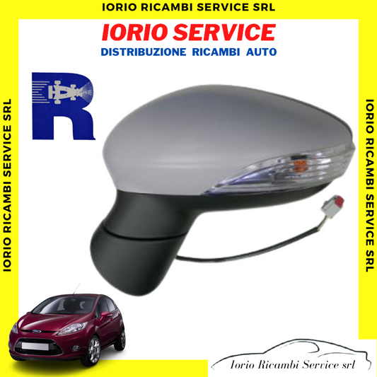 SPECCHIETTO RETROVISORE SINISTRO FORD FIESTA VI 2008-2012 ELETTRICO PRIMER 5 PIN
