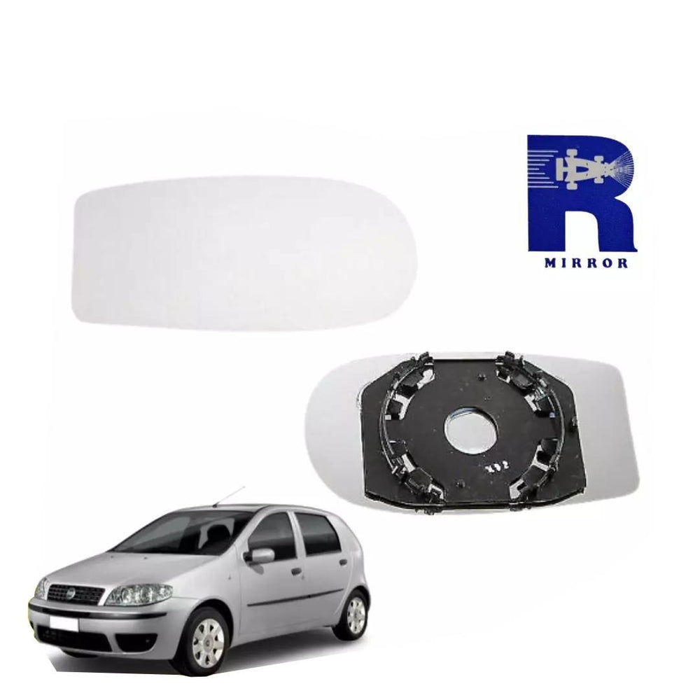 PIASTRA SPECCHIO CON VETRO DESTRO FIAT PUNTO 188 SPECCHIETTO RETROVISORE