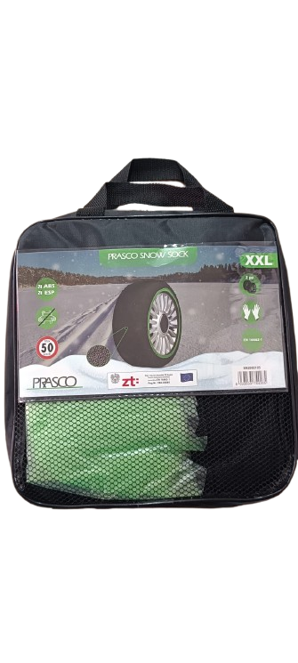CALZE DA NEVE OMOLOGATE TAGLIA XXL (2XTRA LARGE) MONTAGGIO RAPIDO E RESISTENTI