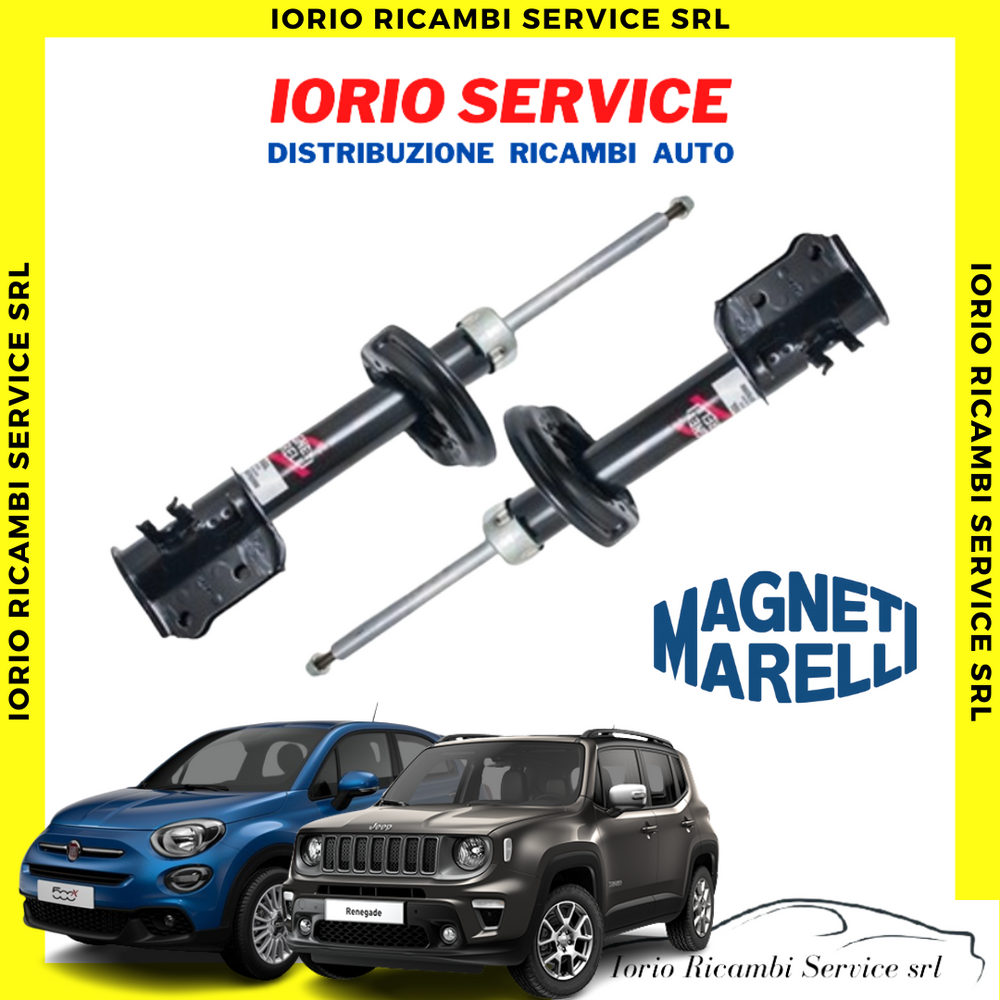 KIT 2 AMMORTIZZATORI ANTERIORI DX SX FIAT 500X - JEEP RENEGADE (NO MODELLO 4x4)