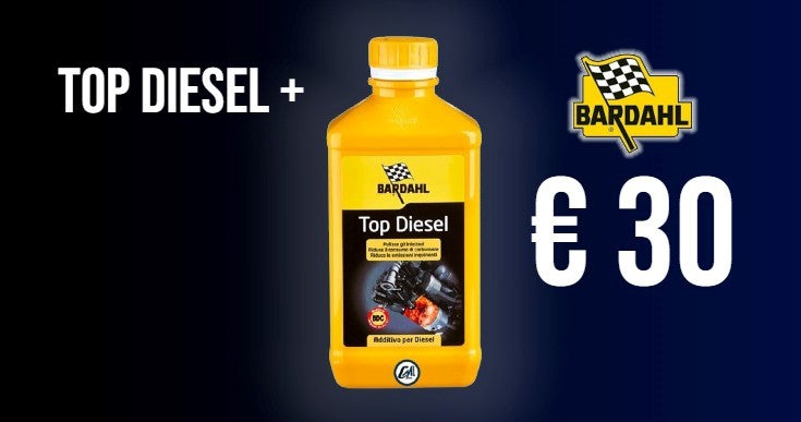 Bardahl Top Diesel Plus, additivo pulisci iniettori per diesel, 1 litro