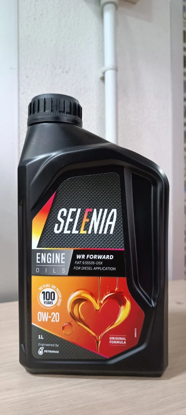 Kit tagliando 5 lt olio Selenia 0W20 + 4 filtri per Alfa Stelvio/Giulia 2.2 HDI